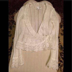 H&M carnigan wrap sweater